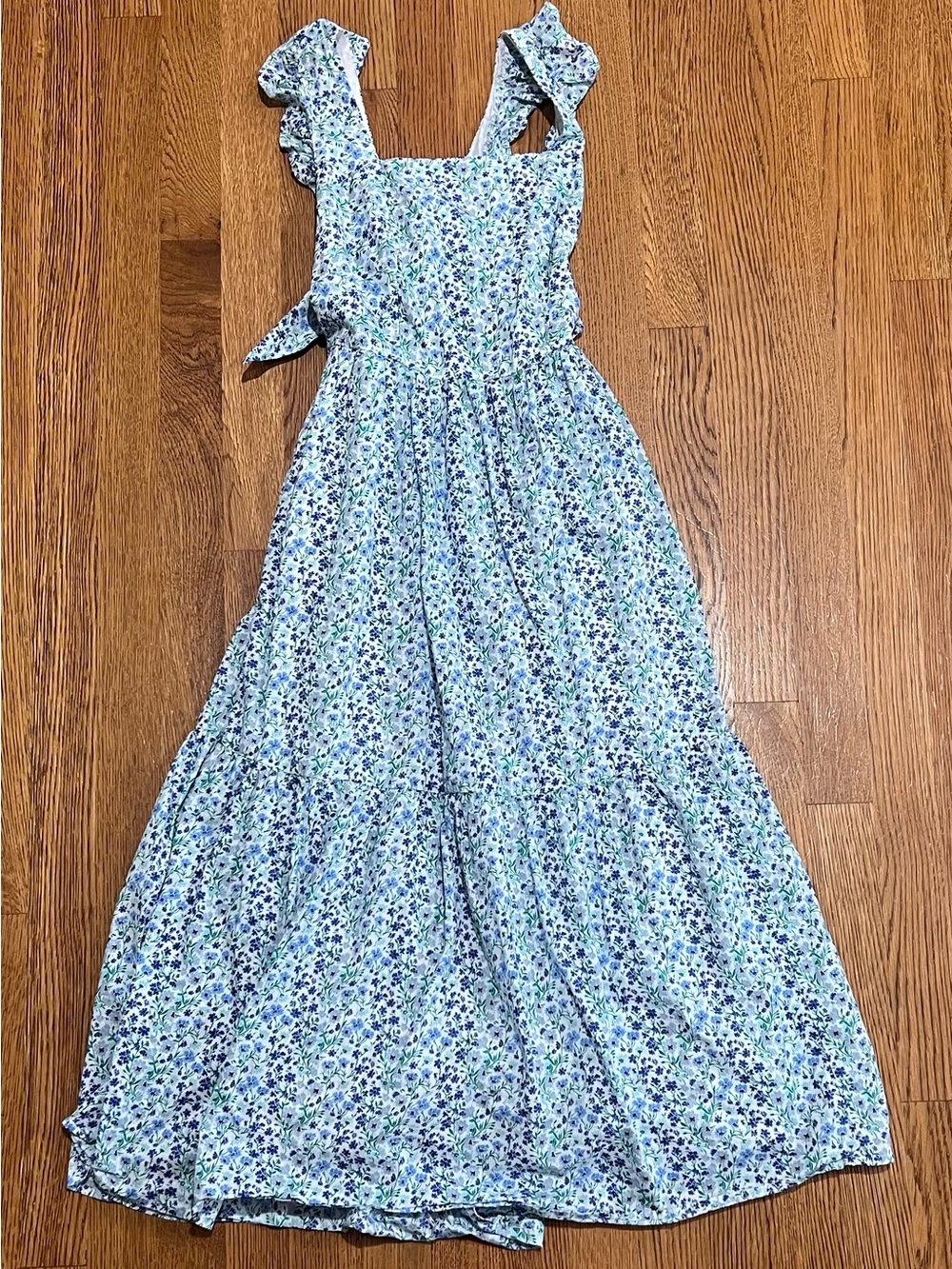 Women’s J.Crew Floral Midi Dress with open back